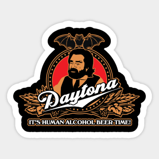 Jackie Daytona It's Human Alcohol Beer Time Sticker